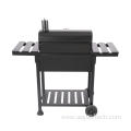 24-Inch Charcoal BBQ Grill Smoker Grill